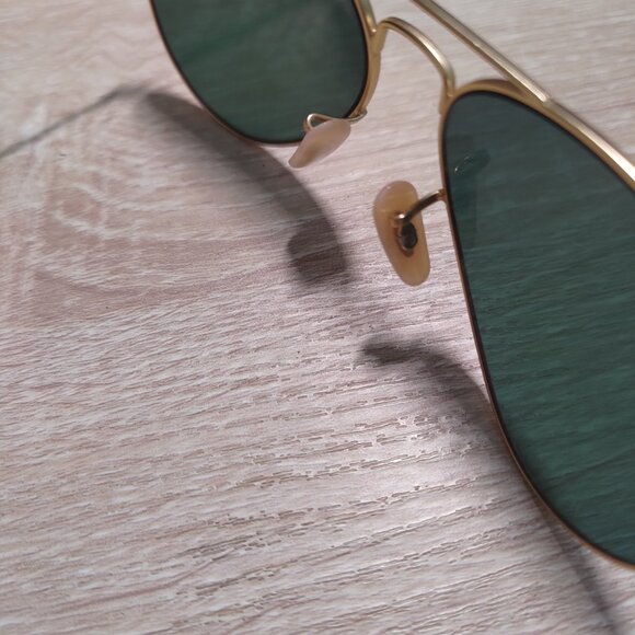 Ray-Ban Aviator Flash Sunglasses - Violet lense / Gold Frame main image 8